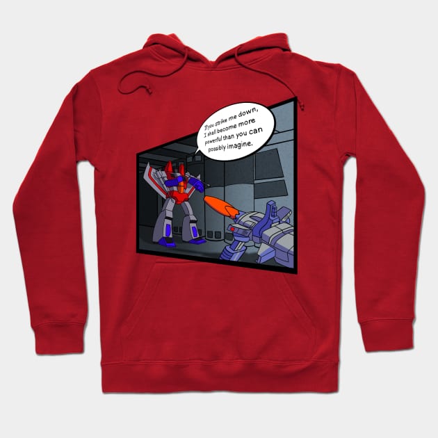 Strike Me Down Hoodie by ra7ar